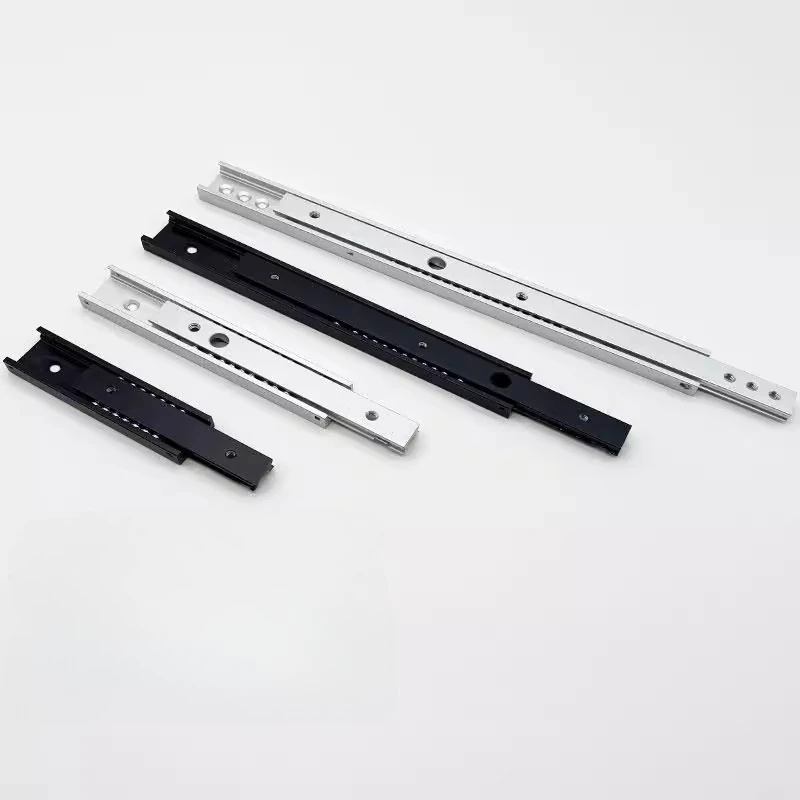 Industrial two-way drawer track IDA51-20mm wide