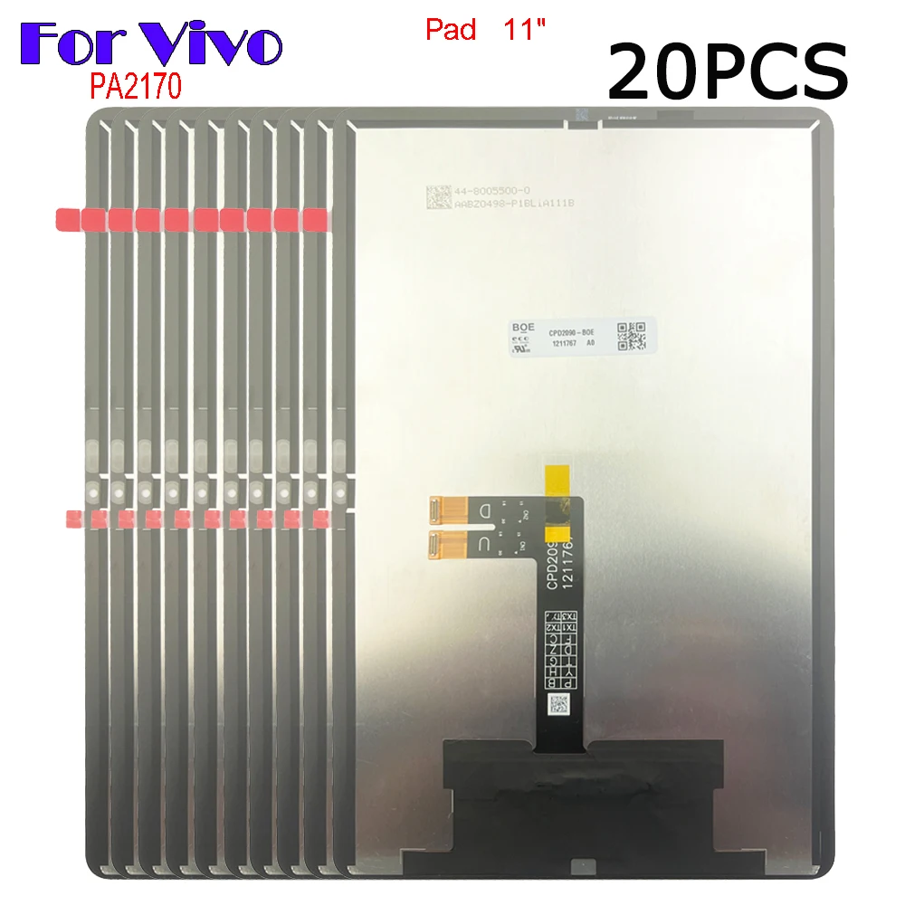 

20PCS 11" AAA+ For Vivo Pad 11" Vivopad PA2170 LCD Display Touch Screen Digitizer Glass Assembly Repair Parts