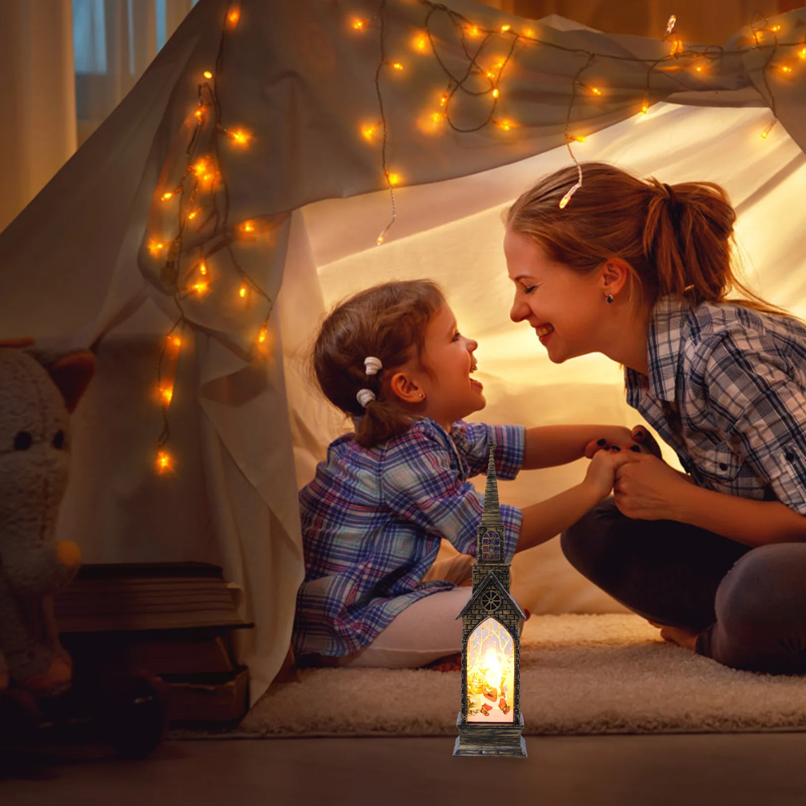 1 قطعة Led ضوء الليل زخرفة صغيرة زينة عيد الميلاد مضيئة سطح المكتب الديكور لقضاء عطلة حفلة المنزل مهرجان الإضاءة #1