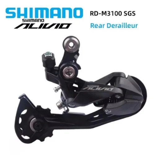 SHIMANO Alivio M3100 M4000 9 velocidades SL M3100 palanca de cambios RD M3100 SGS desviador trasero 9 velocidades 9S nuevo modelo de pasador m4000 9v