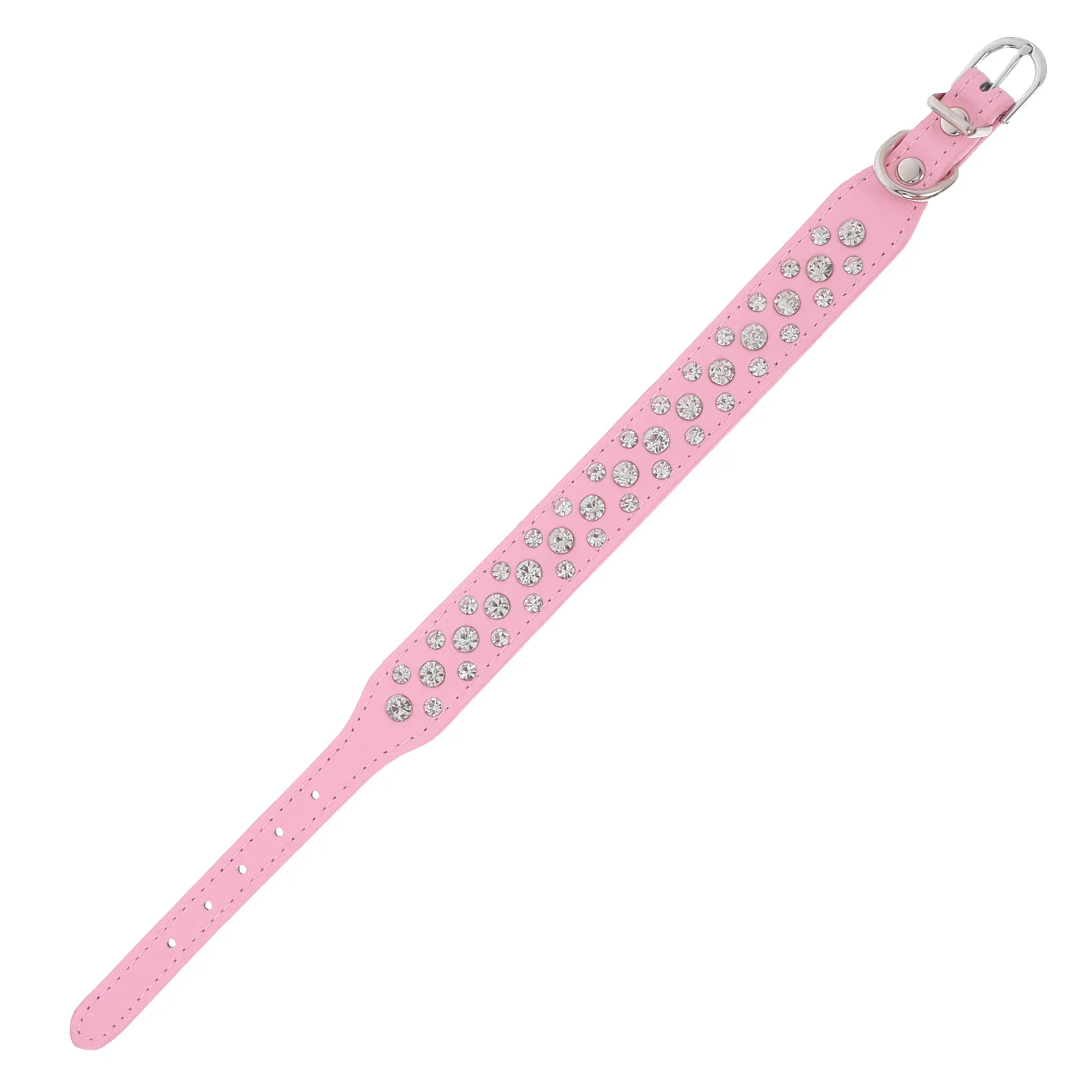 

Pet Rhinestone Necklace Cute Dog Collar Bling for Female Crystal Puppy Girl Collars Dogs