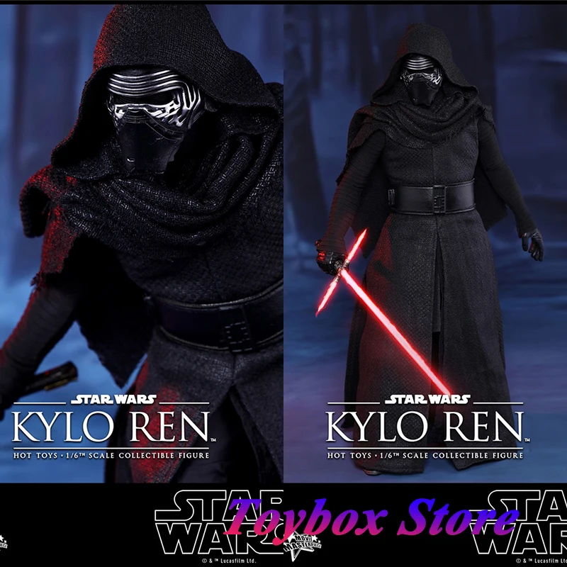 HOTTOYS HT MMS320 1/6 Kylo Ren 1.0 Action Figure Star Wars: The Force Awakens Movie Role Original 12