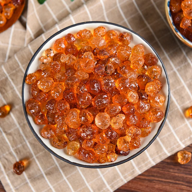 High Quality Natural Peach Gum Resin For Beauty Health Material Diy Handmade Crafts Resin Jewelry Soap Candle Making