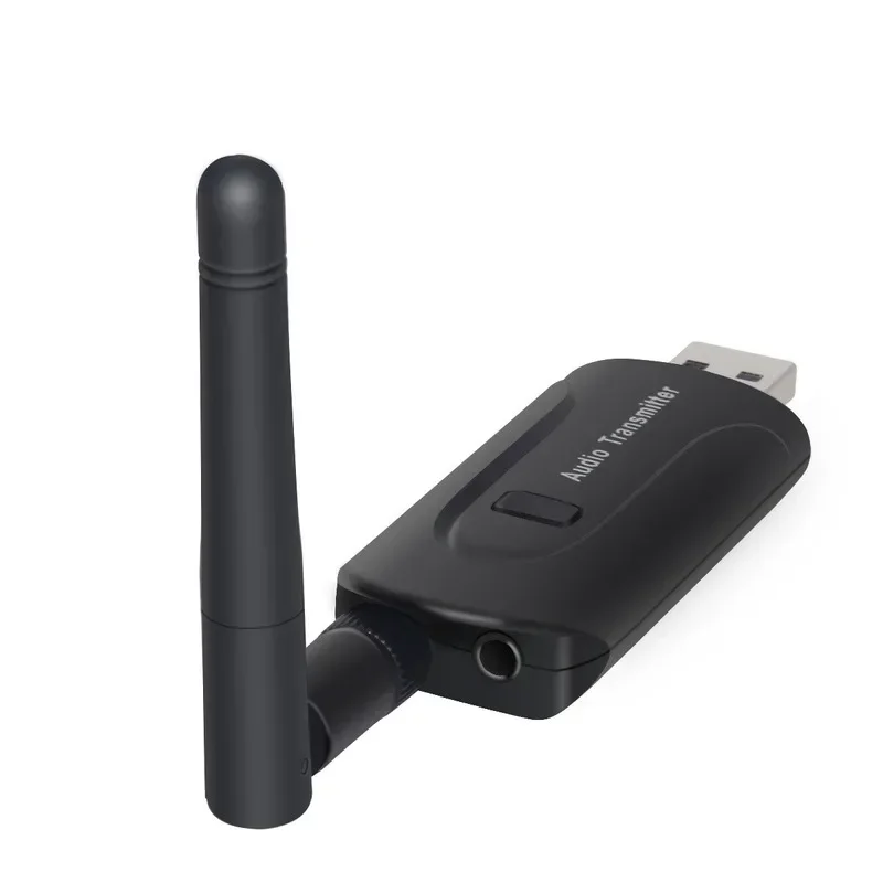 Anpwoo เครื่องส่งสัญญาณ B5บลูทูธเสียงไร้สายตัวส่งสัญญาณเสียง USB ขนาด3.5มม. ตัวแปลงบลูทูธ