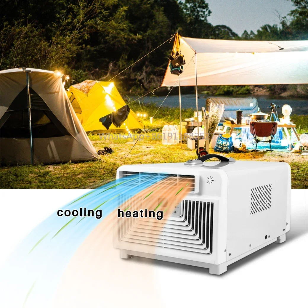 NEW 110V 220V Tent Air Conditioner Camping Portable Air Conditioning Outdoor AC Electric For Van RV Camping Tent Outdoor