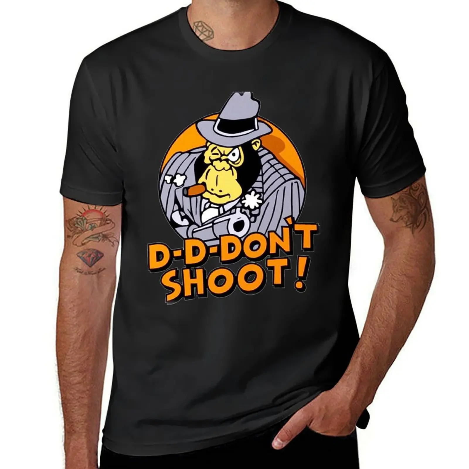 Mugs Murphy T-Shirt quick-drying korean fashion summer tops summer clothes mens cotton t shirts