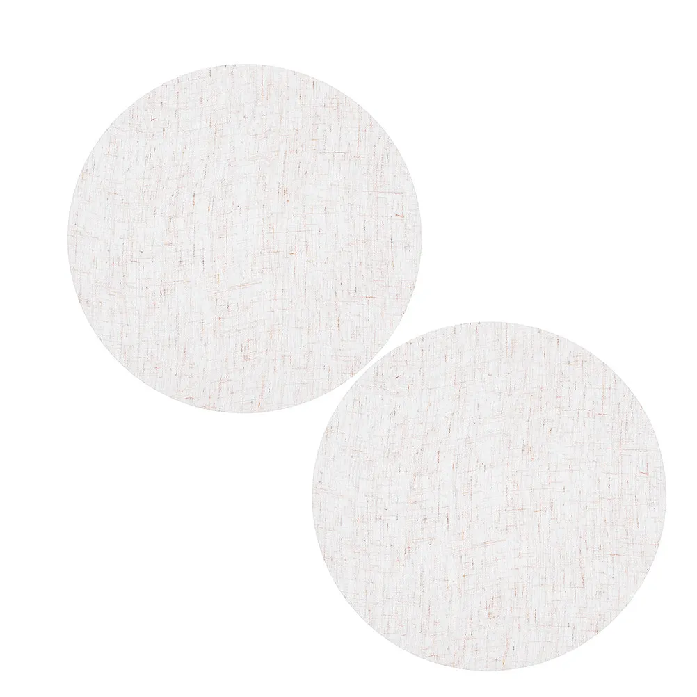 2Pcs Soft Light Diffuser for Ceiling Lights Heat-Resistant Fabric Lamp Shade Anti-Dazzling Nursery Bedroom LED Downlight Cover