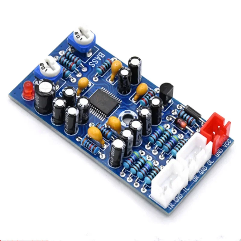 

XH-A905 Bass Tuning BoardJRC2706Sound Effect Beautification Board3DTuning Board Low-Pass Filter Subwoofer