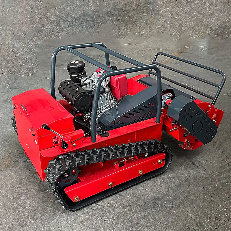 Remote Control Robot Automatic Lawn Mower Remote Control Tractor Lawn Mower