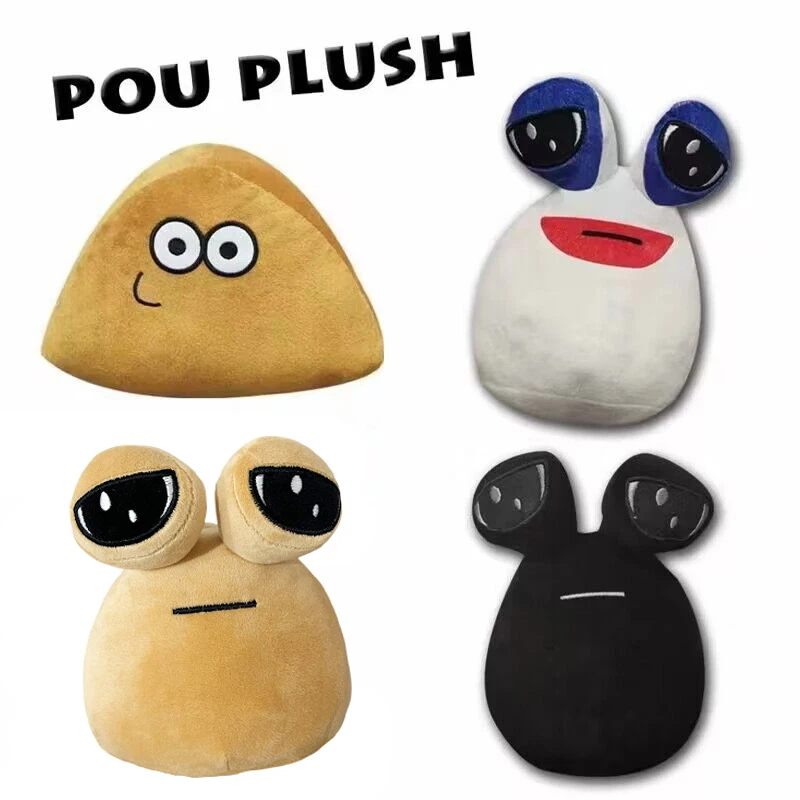 Juguetes de peluche de dibujos animados para niños, juguetes de dibujos animados Kawaii, The Maw My Pet Alien Pou, 20-25CM, regalos de cumpleaños y Navidad