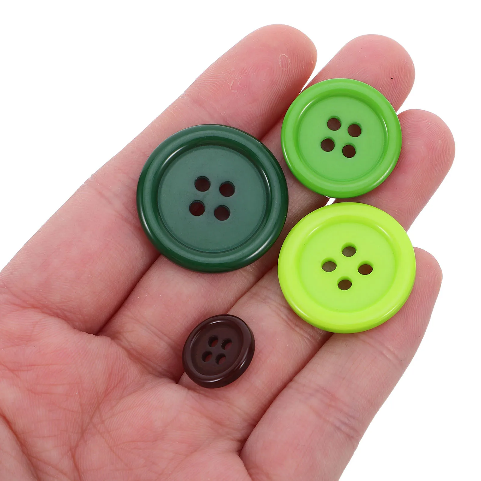 

1Set Button Christmas Tree DIY Handmade Ornament Kit Holiday Hanging Craft Christmas Party Decoration Family Fun