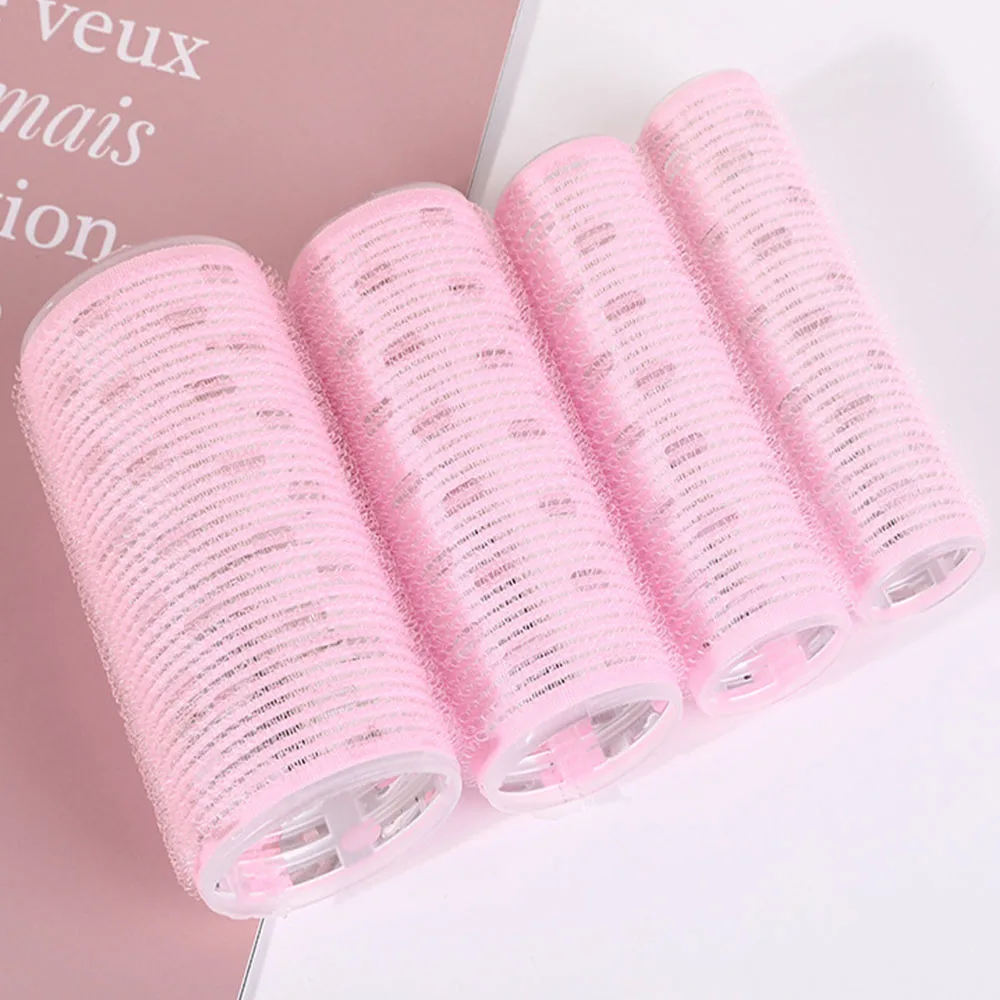 Big Size Hair Rollers Self Grip Hook Hair Curlers Heatless Hair Roller Salon Hair Dressing Curlers Jumbo Size Sticky Hair Stylin