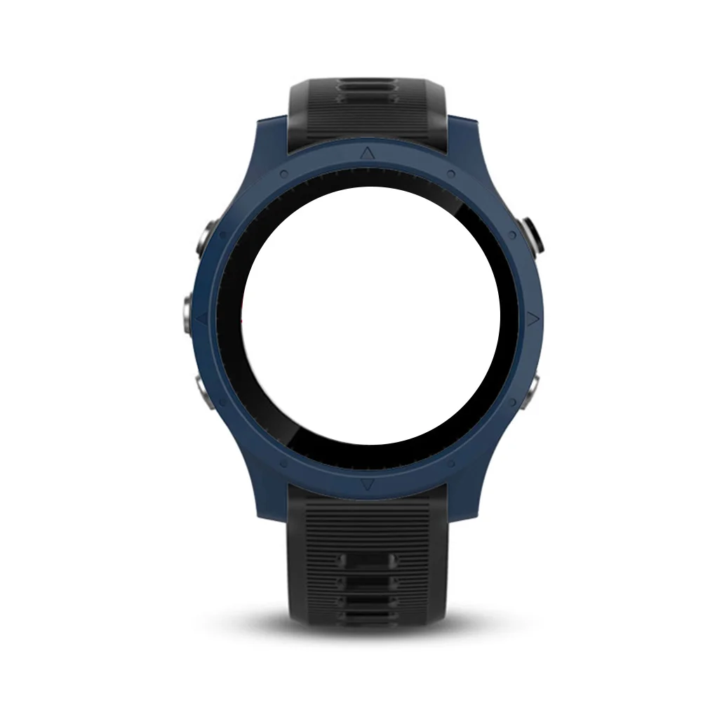 

Sturdy Pc Watch Protector Case Smart Watch Cover Bumper Black for Forerunner 935 Full Front Protection