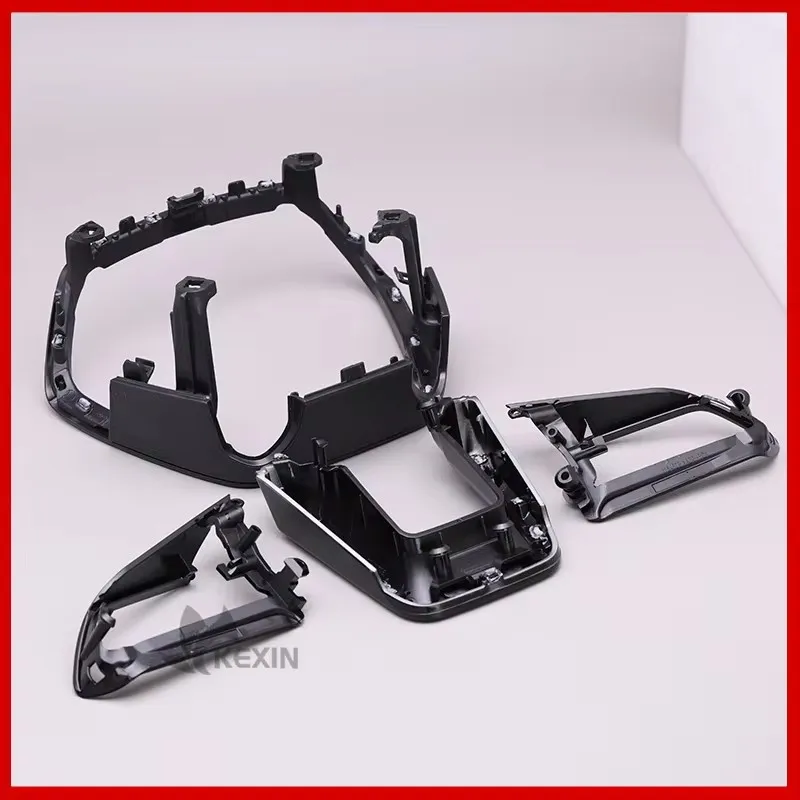 Steering Wheel Frame Suitable For Audi A6 C8, A7, 4-Piece Set Of Adaptive Button Frames,steering Accessories，Car Accessories