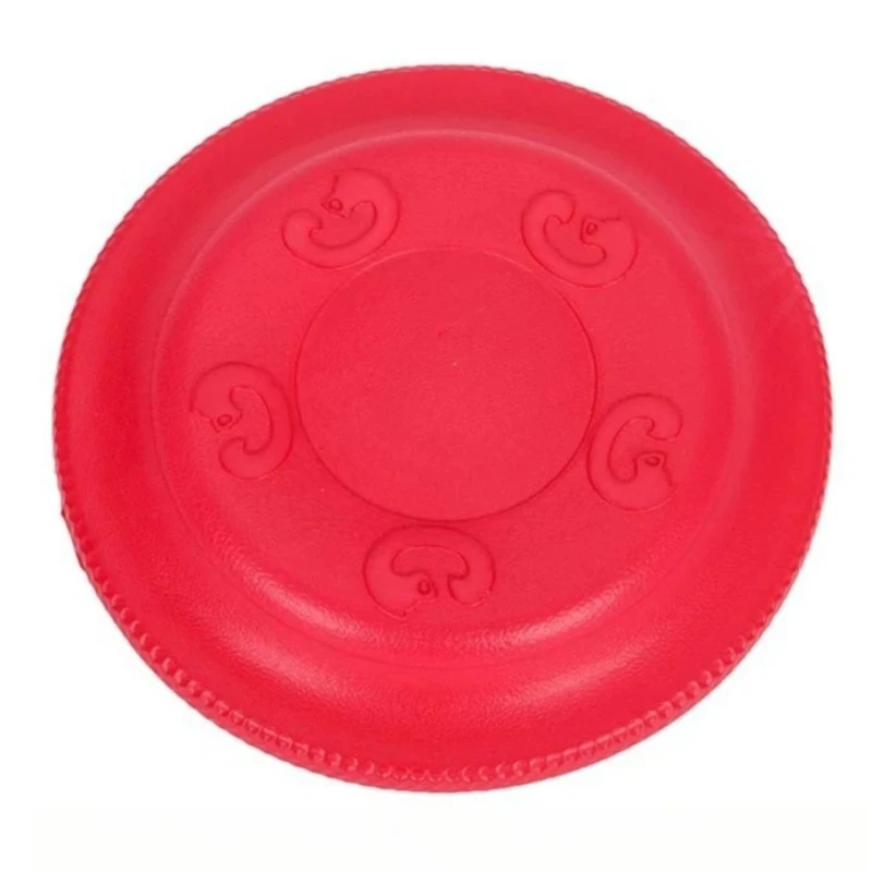

Durable Dog Flying Disc Toy for Large Dogs Outdoor Interactive Training Pet Frisbee Chew Toy for Energy Release Playtime Fun