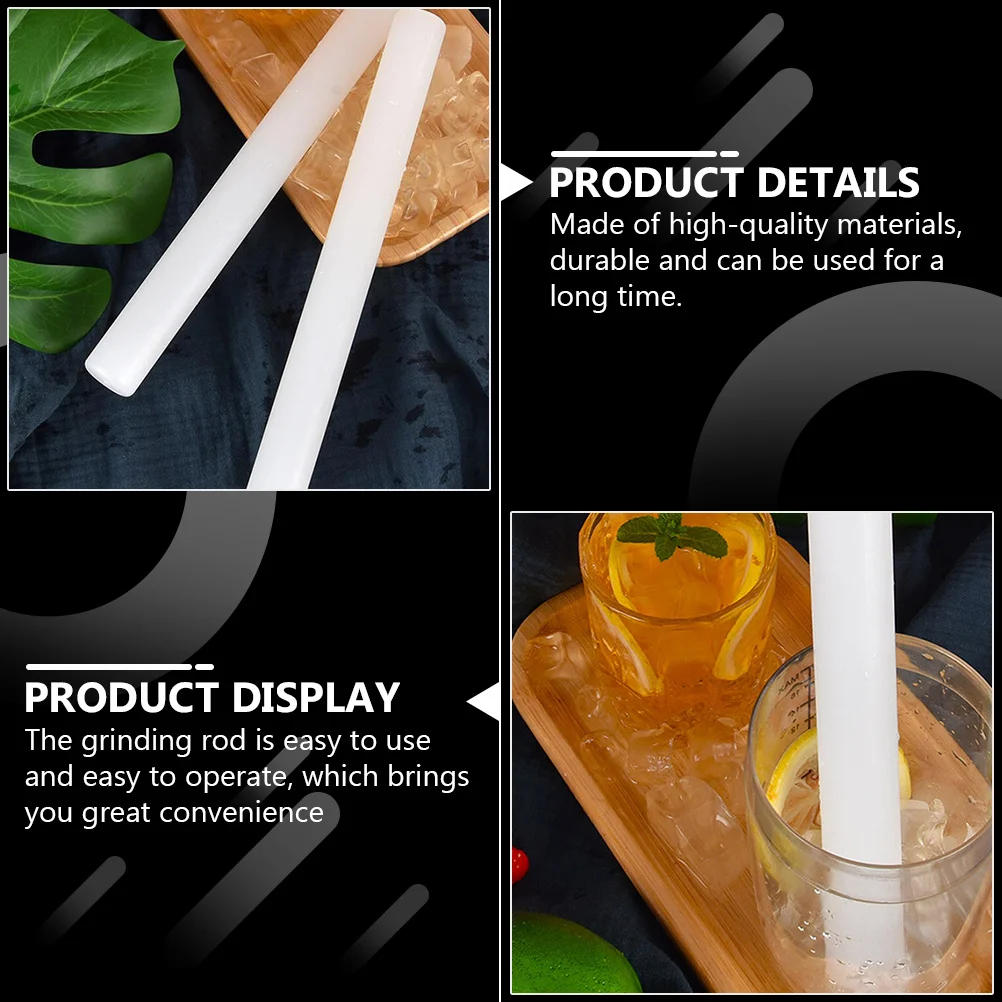

Labor-Saving Ice Mallet Hand Beaten Lemon Lid PP Material Fruit Crusher Suitable for Home Bar Milk Tea Shop Easy Operation