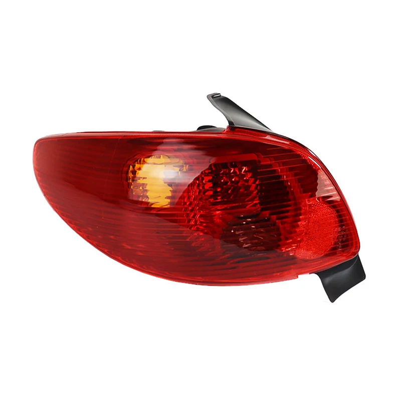 For Peugeot 206 2004 2005 2006 2007 2008 Car Rear Bumper Tail Light Brake Stop Lamp Tail Lamp With No Bulbs Taillights Taillamp