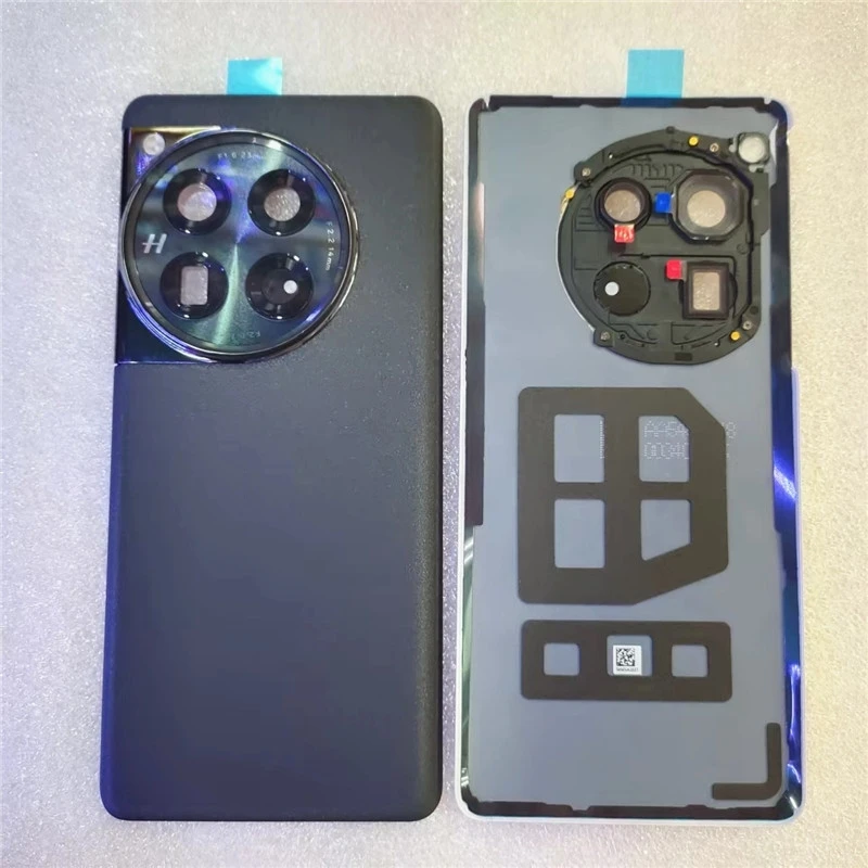A+++ Glass Battery Cover For OnePlus 12 Hard Back Door Lid Rear Housing Panel Case With Camera Lens