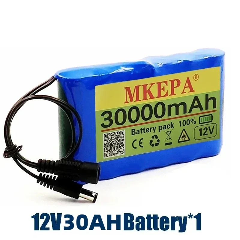 حزمة بطارية ليثيوم أيون 3S2P 30000 مللي أمبير قابلة لإعادة الشحن 3S2P 30000 مللي أمبير في الساعة 12 فولت، مجهزة بلوحة حماية BMS