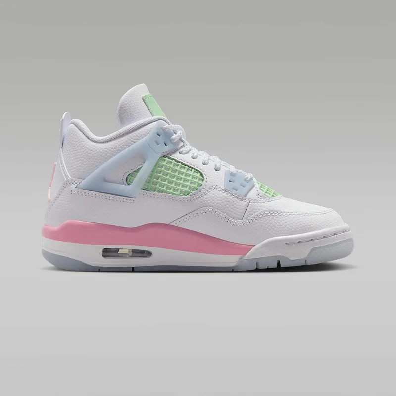 NIKEAir Jordan 4 Cushioning Support Replica Youth Basketball Sneakers IB7068-100 view 2