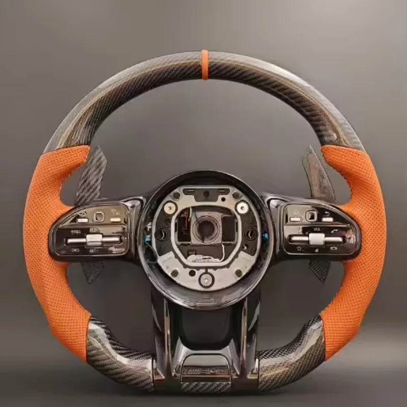 Professional Custom  Steering Wheel s Class W222 W221carbon Fiber  Steering Wheel Assembly