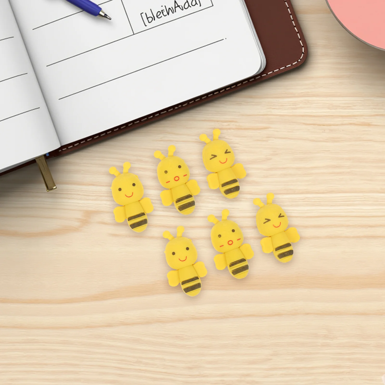 30Pcs Fun Erasers Adorable Long-Lasting Rubber School Accessories for Kids Students Stationery Bulk Gift