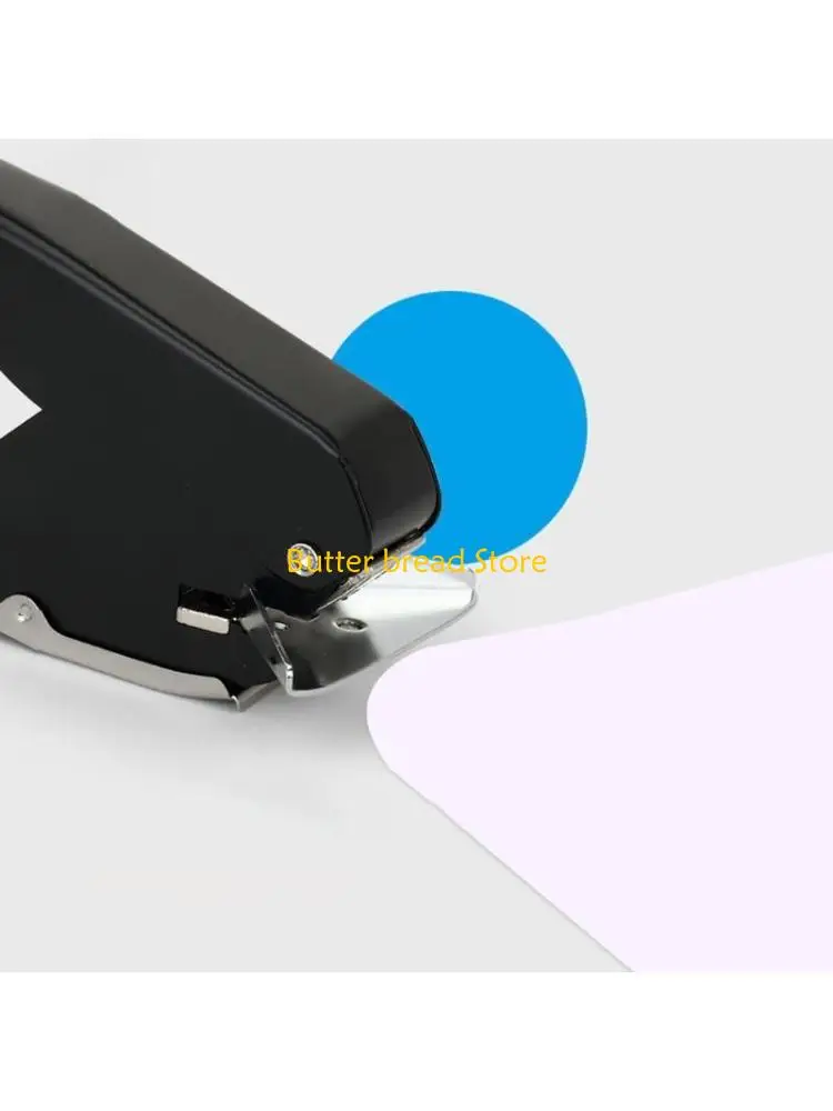 

W89C Metal 5mm Round Hole Business Credit Card Photo Paper Puncher Plier