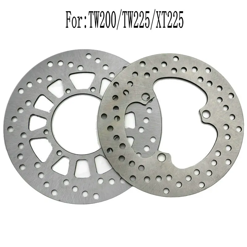 

Motorcycle Front Rear Brake Discs For Yamaha TW200 TW225 TW 200 2001-2007 Serow 225 XT225 XT 225 1996-2003 Brake Disc Rotors