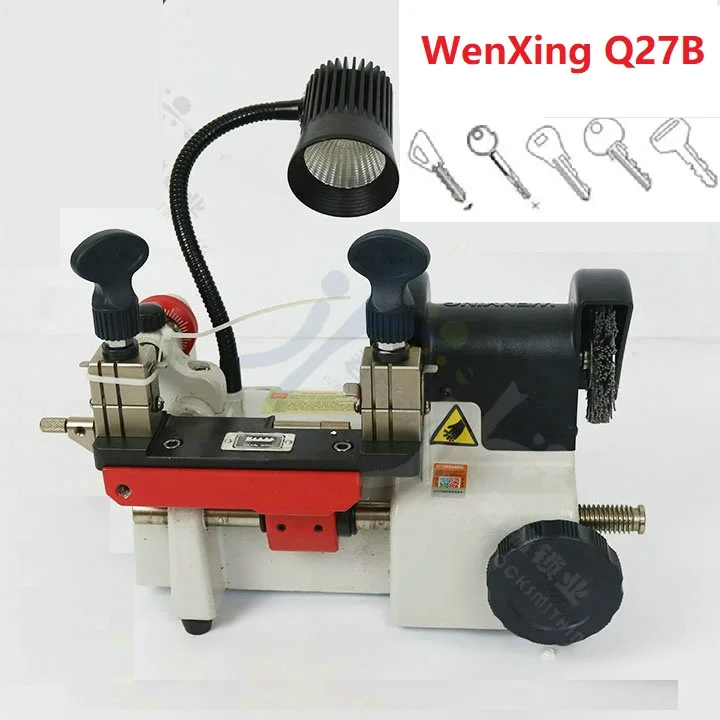 100% Original WenXing Q27 key making machine 110V 220V 150W AC/DC Dual Power Supply Key duplicating machine Key cutting Machine