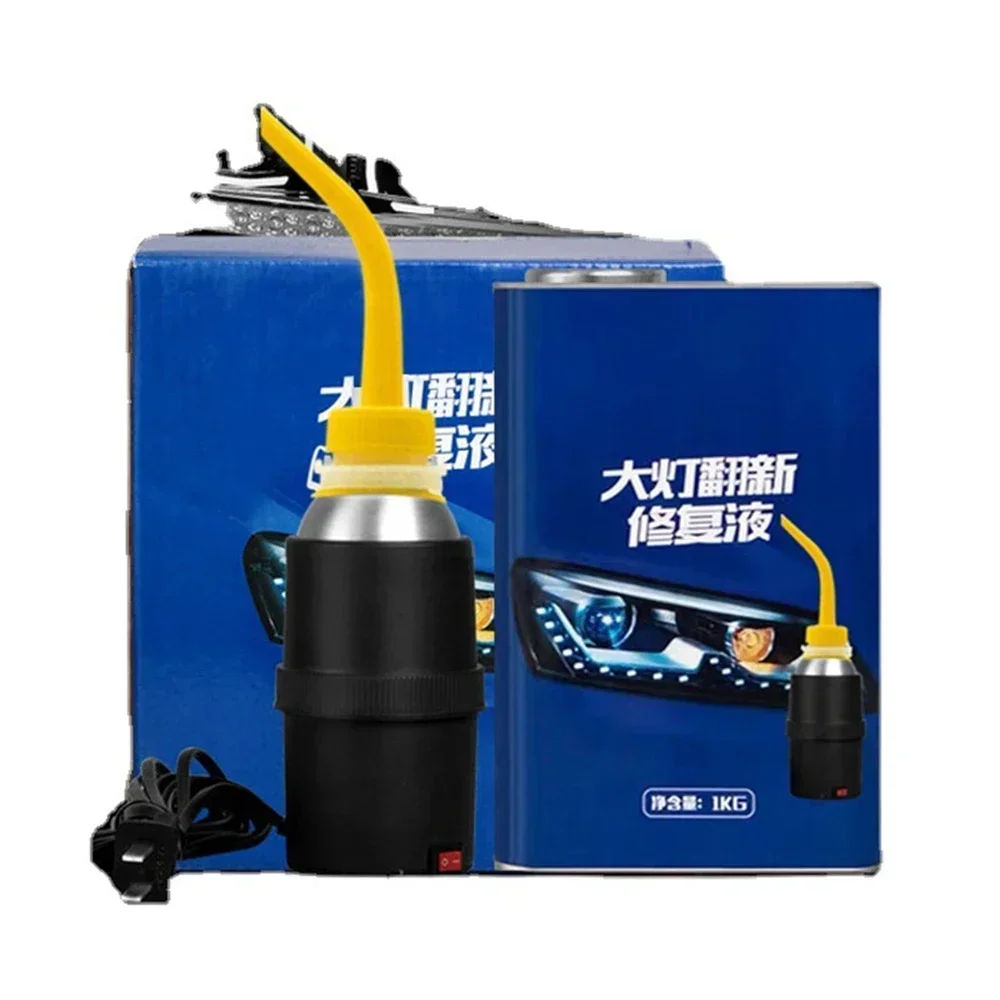 

1л комплект для восстановления автомобильных фар, комплект для полировки фар, набор для очистки фар, гидрофобный лак для ремонта автомобильных фар, против царапин