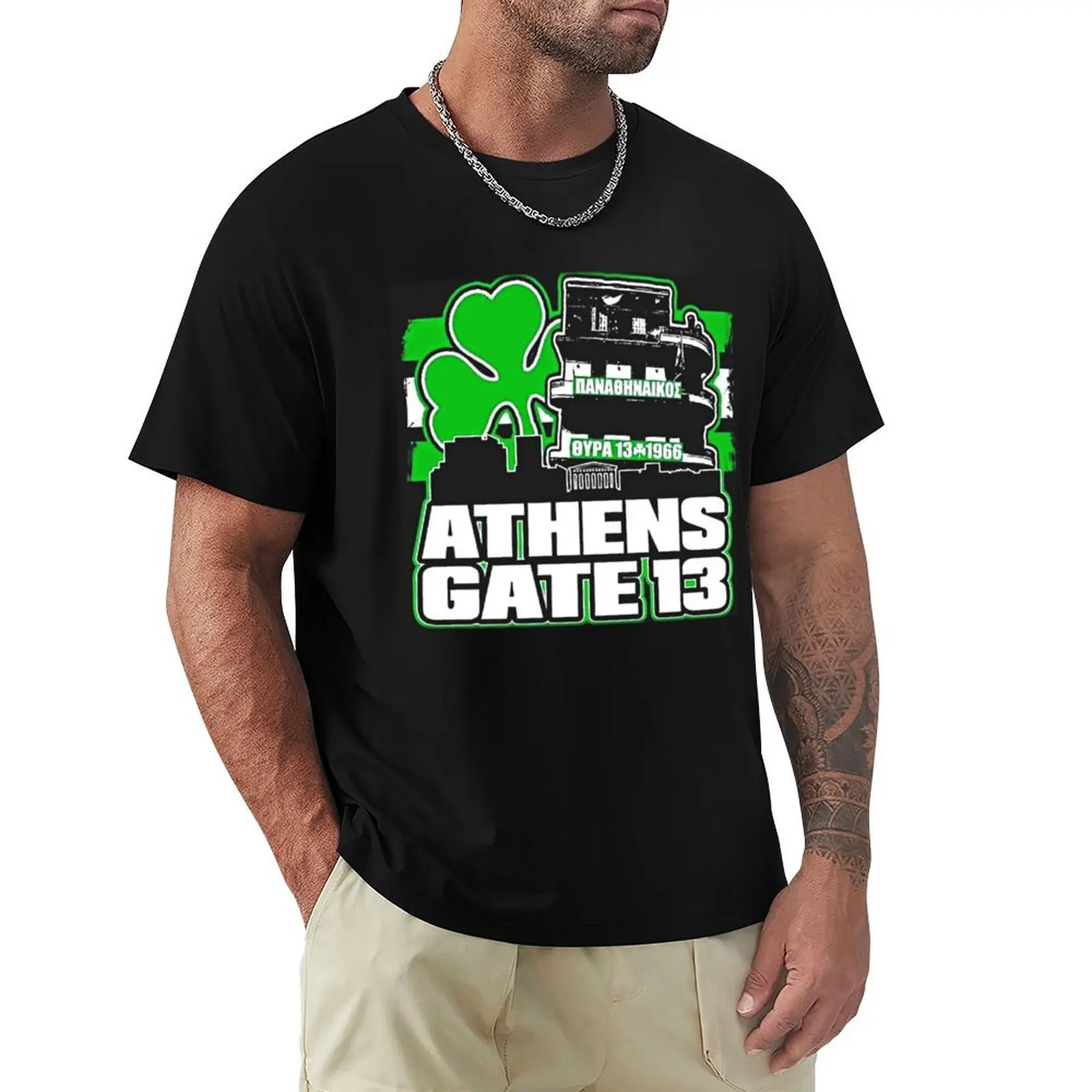 ATHENS GATE 13 T-Shirt Comfortable Daily Wear Tee