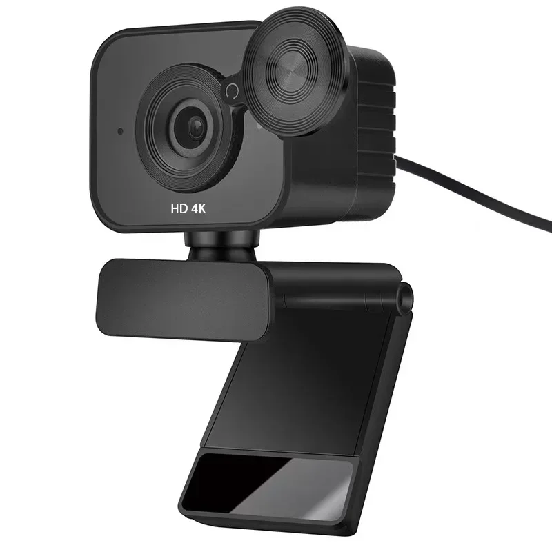 NEW4K HD AI Streaming Webcam, Smart Auto‑Tracking & Gesture Control, Autofocus Sensor, USB Web Camera, OBS Compatible for PC