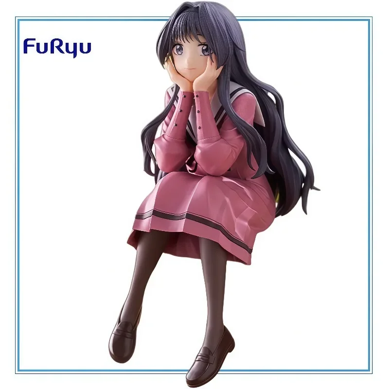 Figura de Anime Original FuRyu, Waguri Kaoruko, con la frase 'The Fragrant Flower Blooms with Dignity', Figura de Acción, Modelo Coleccionable, Juguete de Regalo