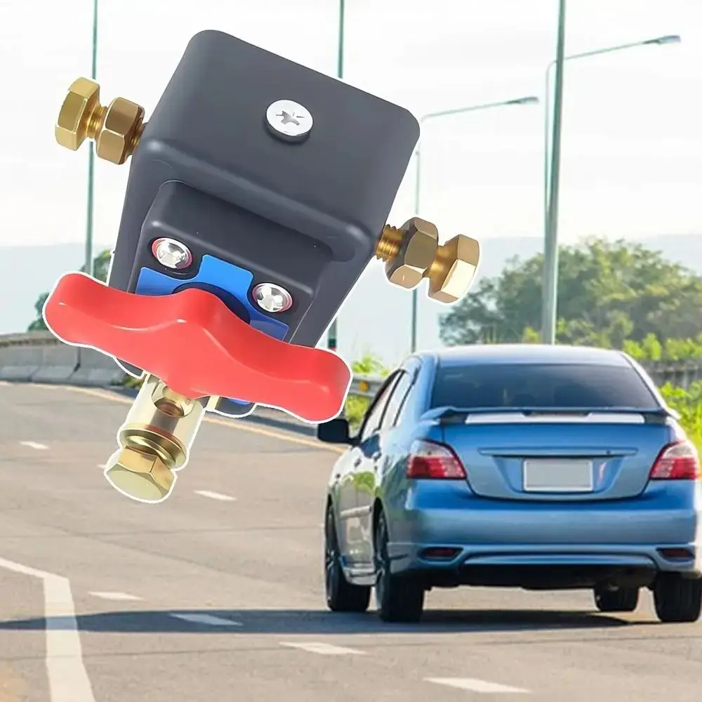 

12V/24V Car Disconnect Switch Cut-off Quick Cut-off Anti-leakage Switch Switch Protector Pure Copper Car Power Switch Isolator