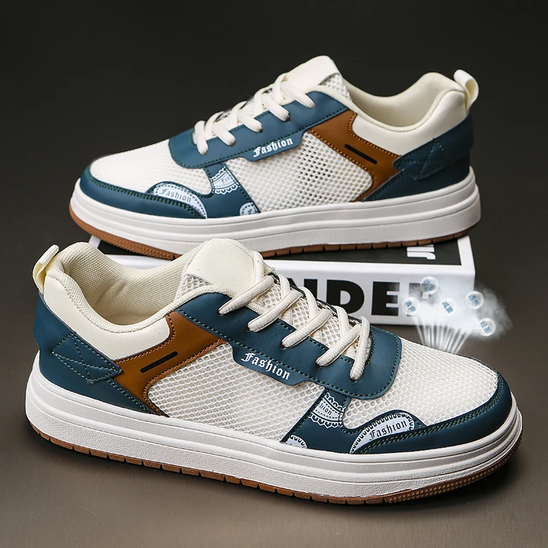 

Летняя мужская обувь. Дышащая тонкая универсальная спортивная и повседневная обувь с сетчатыми вставками для мужчин. Модная обувь zapatos Para Hombre.