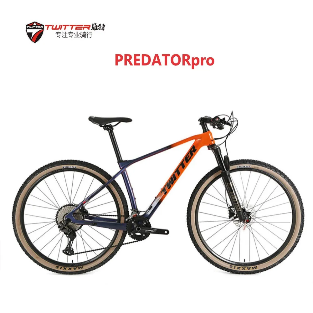 

TWITTER PREDATORpro XT/M8100-2 * 12S масляный дисковый тормоз класса AM, горный велосипед из углеродного волокна 27,5/29*15/17/19/21 см MTB