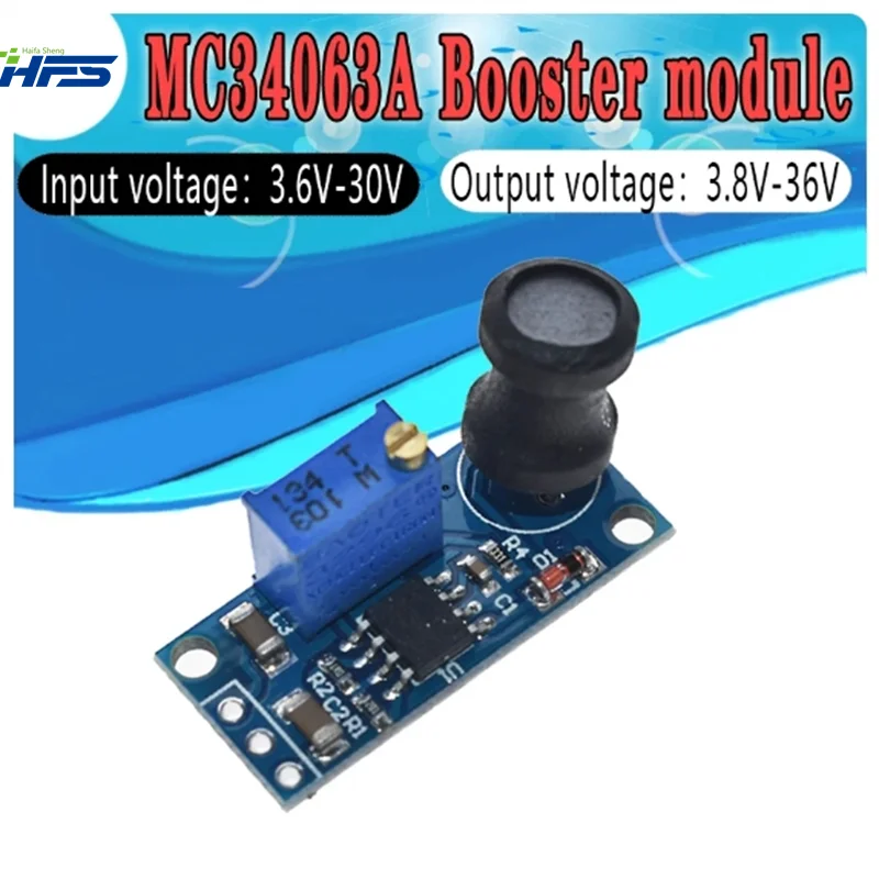 

MC34063A Positive Voltage Negative Voltage Module DC-DC 3.6v-36v Reverse Voltage Module MC34063