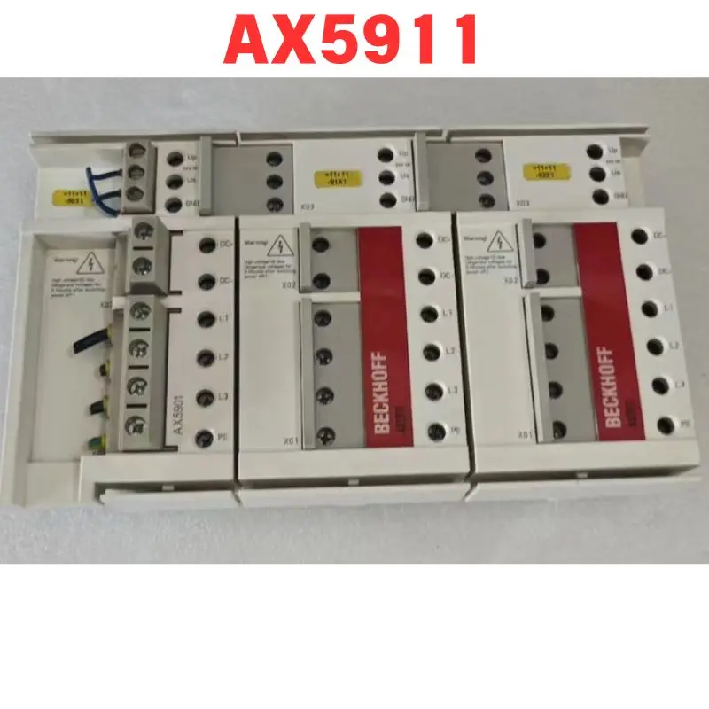 

Used AX5911 Servo driver terminal block Functional test OK almost new