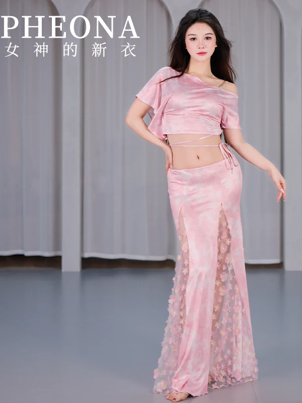 

Новинка 2025 года, юбка для танца живота, классная одежда, одежда для практики танца живота, T038