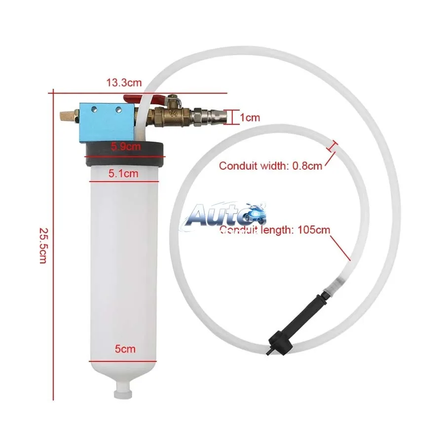1PC  Oil Pump Oil Bleeder Empty Exchange Drain Kit Universal Car Brake Fluid Oil Change Tool Hydraulic Clutch