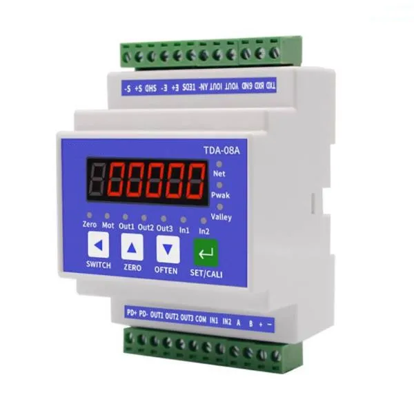 TDA-08A High Precision Type Weight Transmitter Instrument Weighing Signal Amplifier Weighing Module