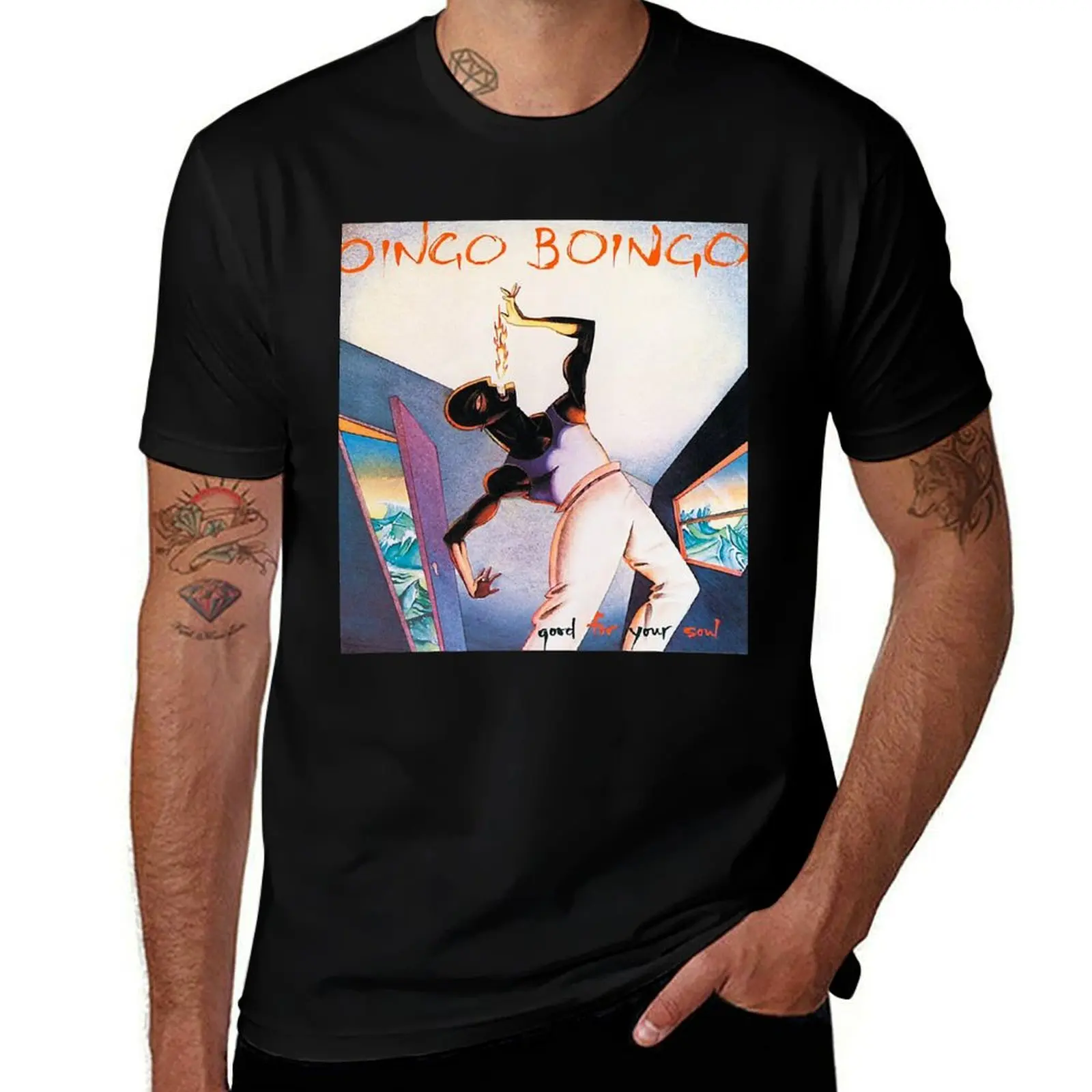 Funny Gifts Oingo Boingo Ll Cute Gift T-Shirt man t shirt cotton T-Shirt