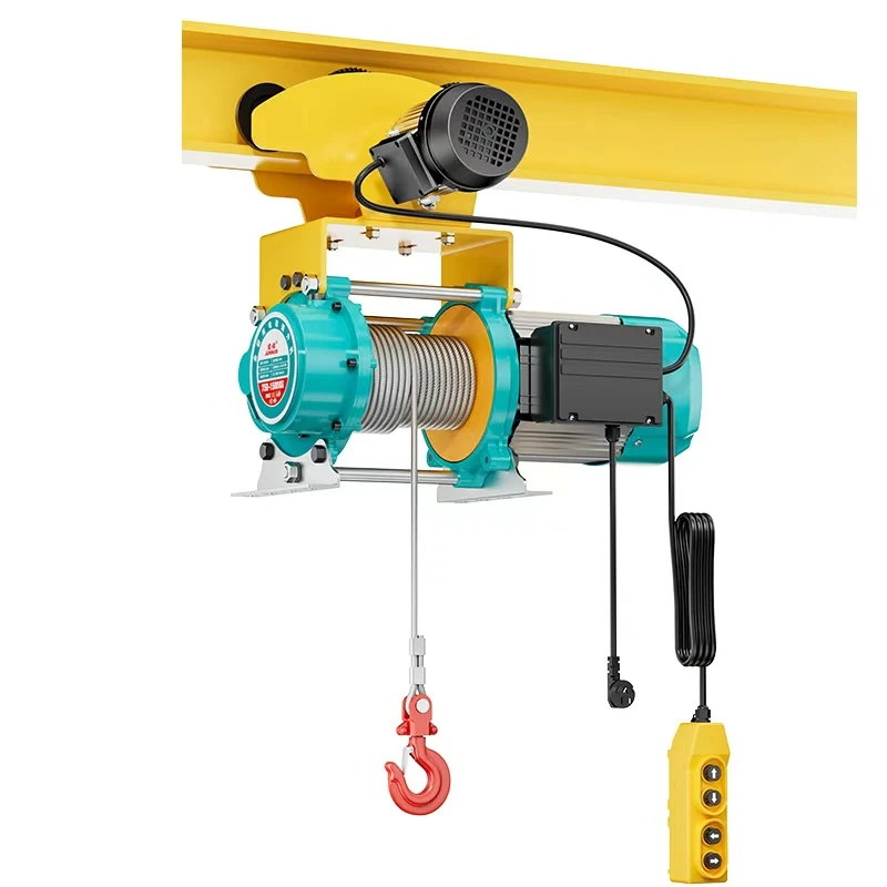 High Quality Customized 2 Ton Electric Hoist Wire Rope With Motorized Trolley Manufacturer On Sale