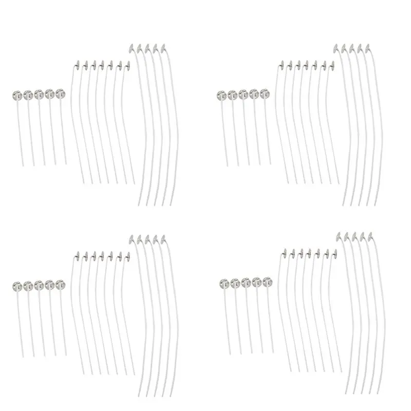 

Y42A-1200Pcs Low Smoke Natural Candle Wick With Wax Pre-Wax Wick, Candle Making Kit For Candle Making And Candle DIY