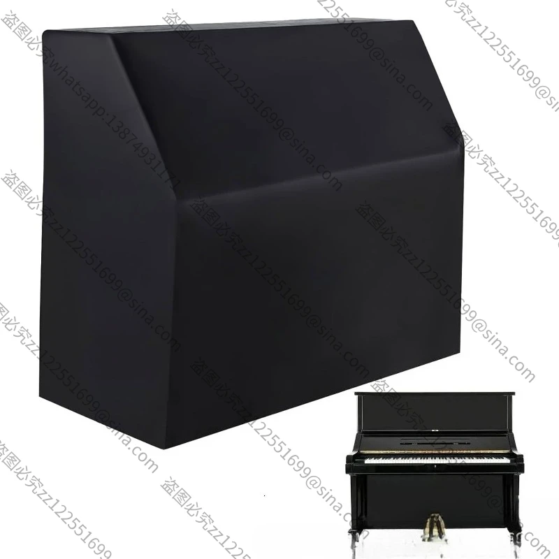 Suitable for Full Coverage Upright Piano ProtectiveCover Waterproof and Dustproof 420D Silver Coated Oxford Cloth Household