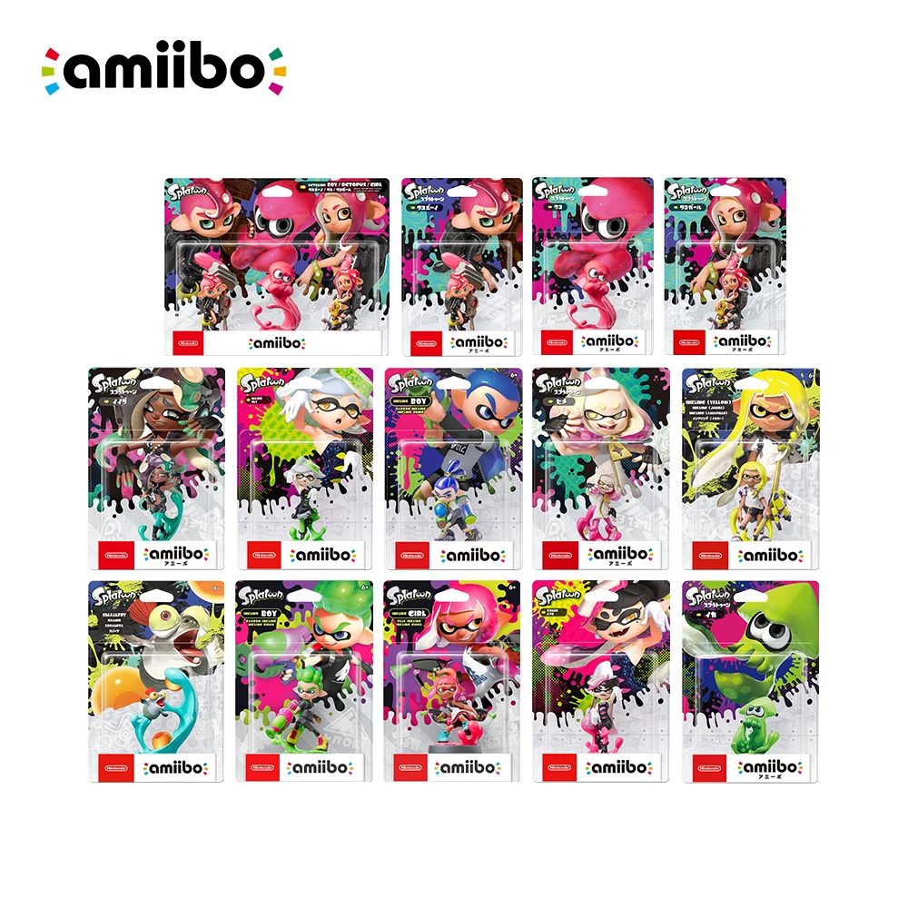 Nintendo Amiibo Figure splatoon 3 /Splatoon series/ octopus