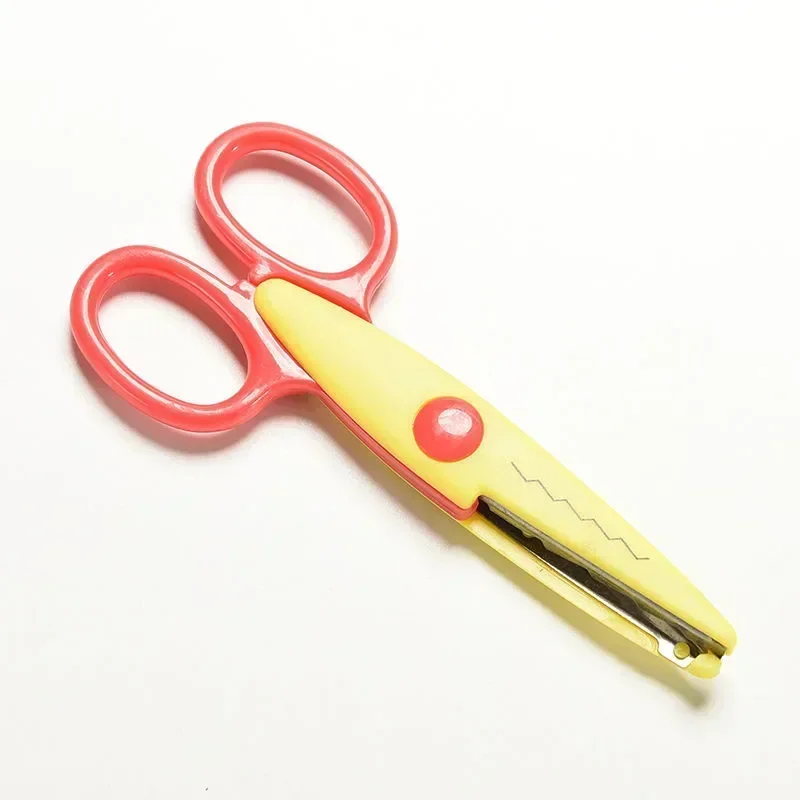 Wavy Pattern Scissors Creative 6 Style Children Paper Craft Cutters Card Photo Handmade DIY Cut Tools School Office Stationery