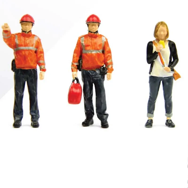 1/43 Schaal Tiny City Mini Pop Auto Model Scènes Politie/Patrouille Officier/Vuur Ambulance Accessoires Collectie Shows Souvenir