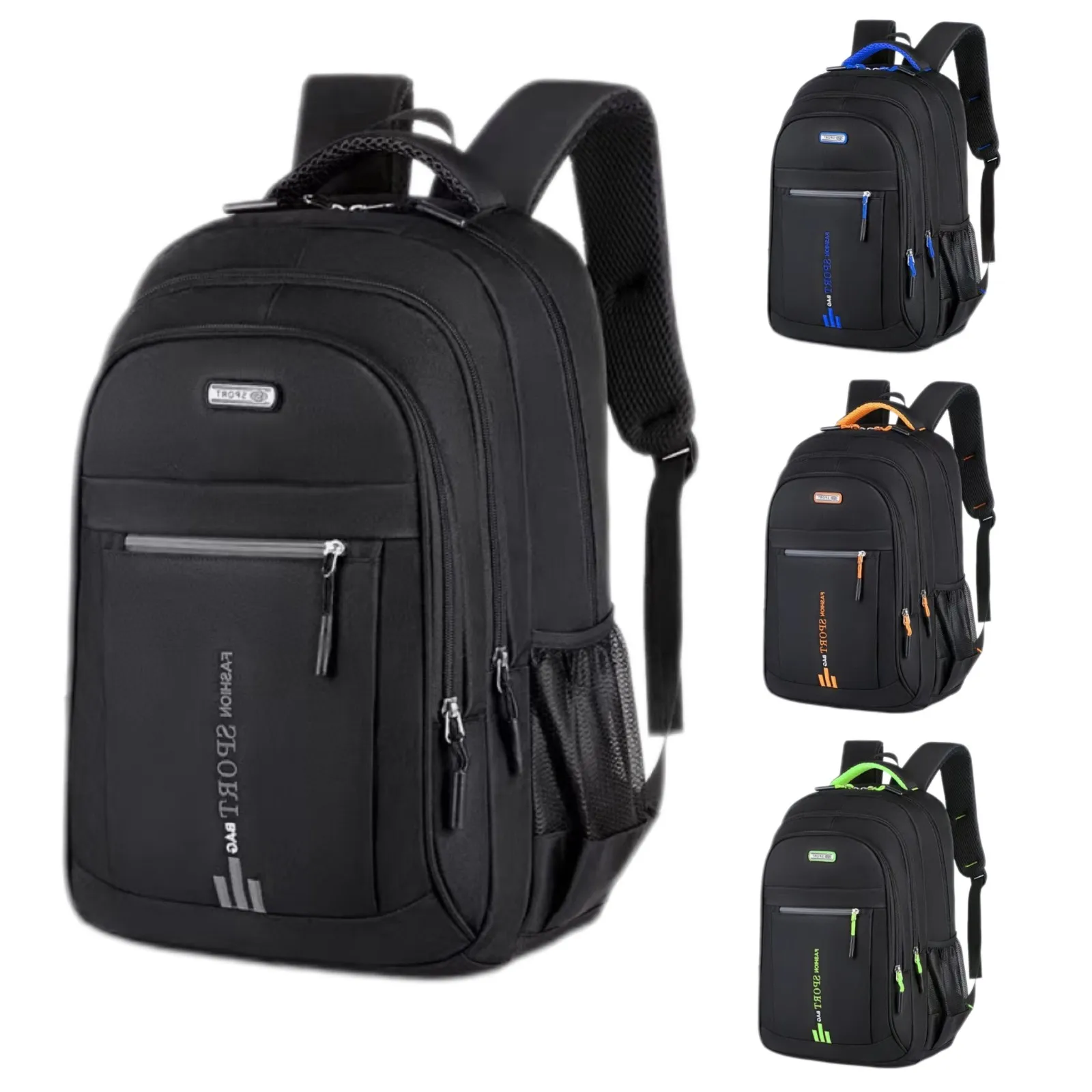 

Men's Backpacks Oxford Waterproof Rucksack Business Computer Bag Casual Travel Backpack Senior High School Student Schoolbag