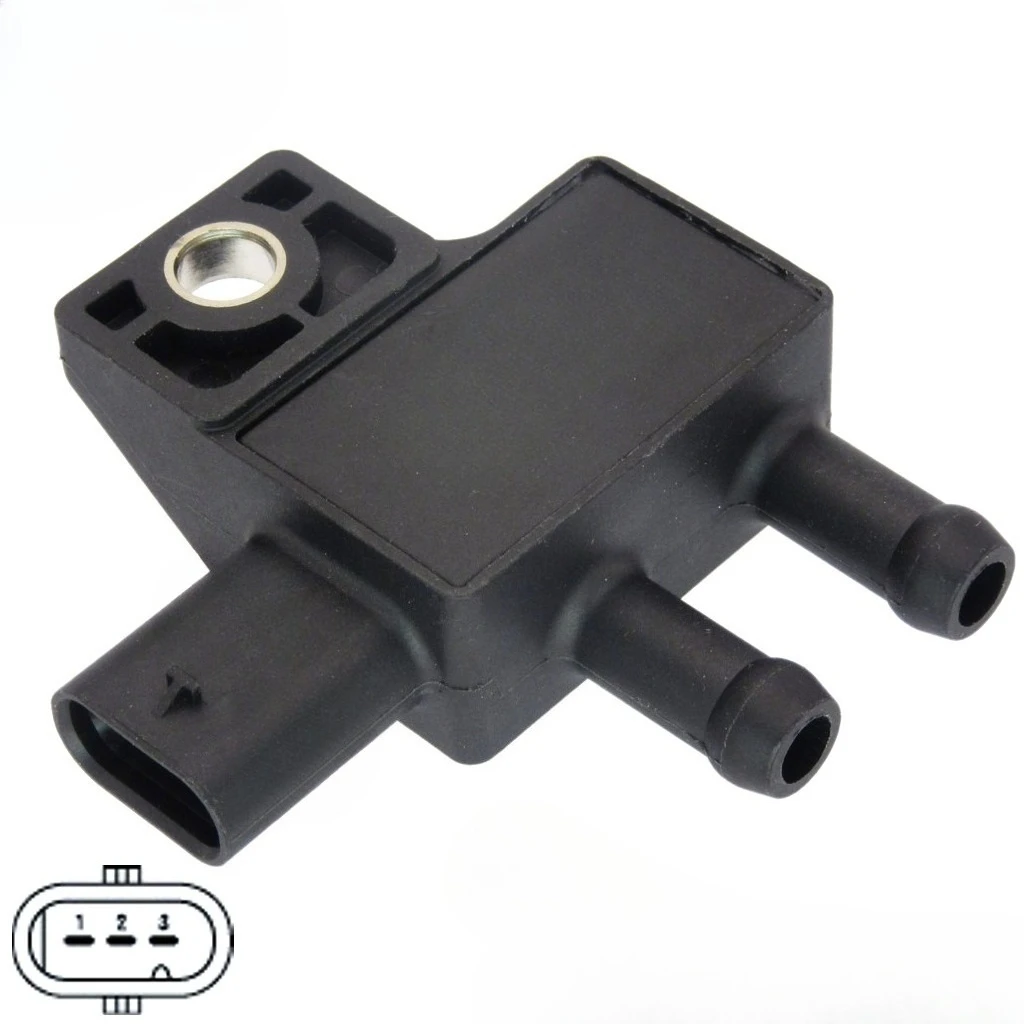 EXHAUST PRESSURE SENSOR for BMW X1, X2, X3, X4, X5, X6, X7, Z4, Hatchback, Active Tourer, Convertible, Coupe, 13628570686